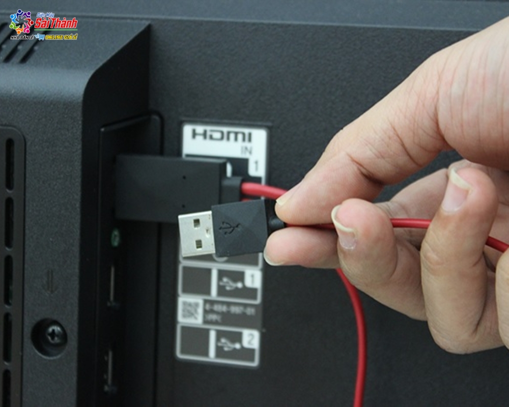 Cách chiếu màn hình điện thoại lên tivi bằng dây cáp