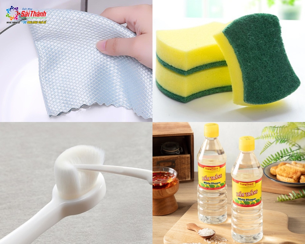 Các dụng cụ vệ sinh tủ lạnh