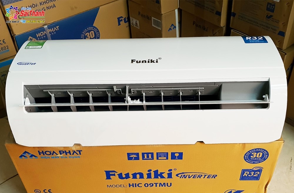 Điều hòa Funiki có tone màu trắng trang nhã