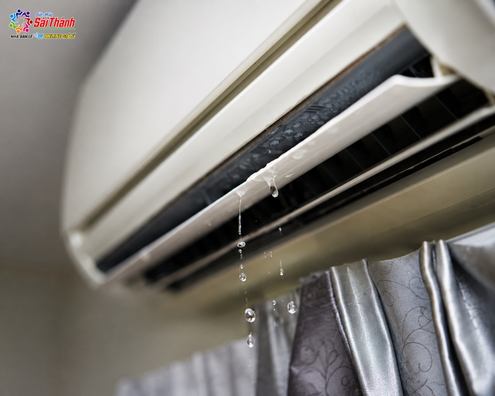 Hiện tượng máy lạnh bị chảy nước