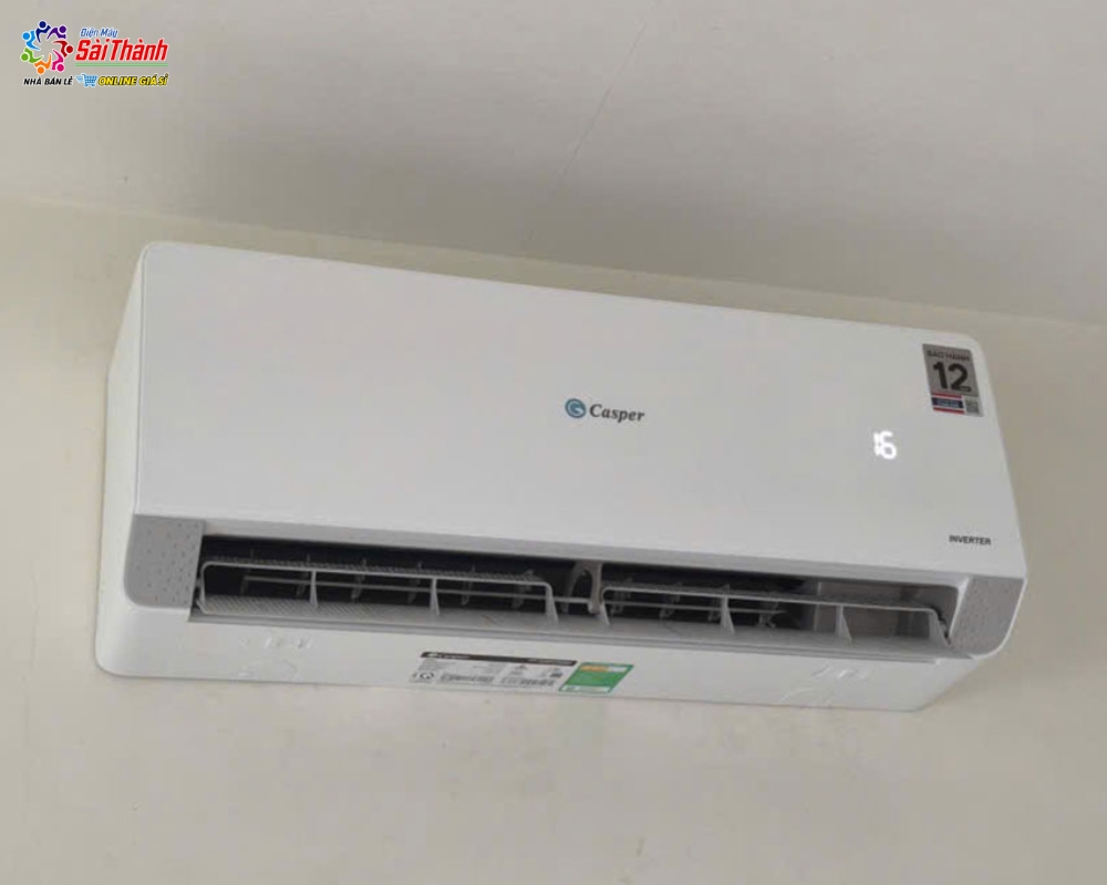 Điều hòa Casper có màn hình LED hiển thị nhiệt độ