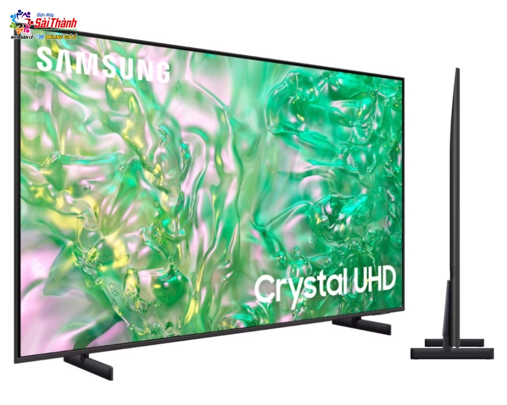 Các mẫu tivi Samsung thường có thiết kế hiện đại, kiểu dáng mỏng