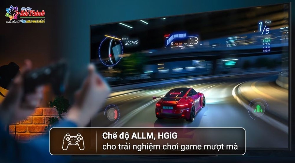 Tivi LG cho trải nghiệm chơi game mượt mà