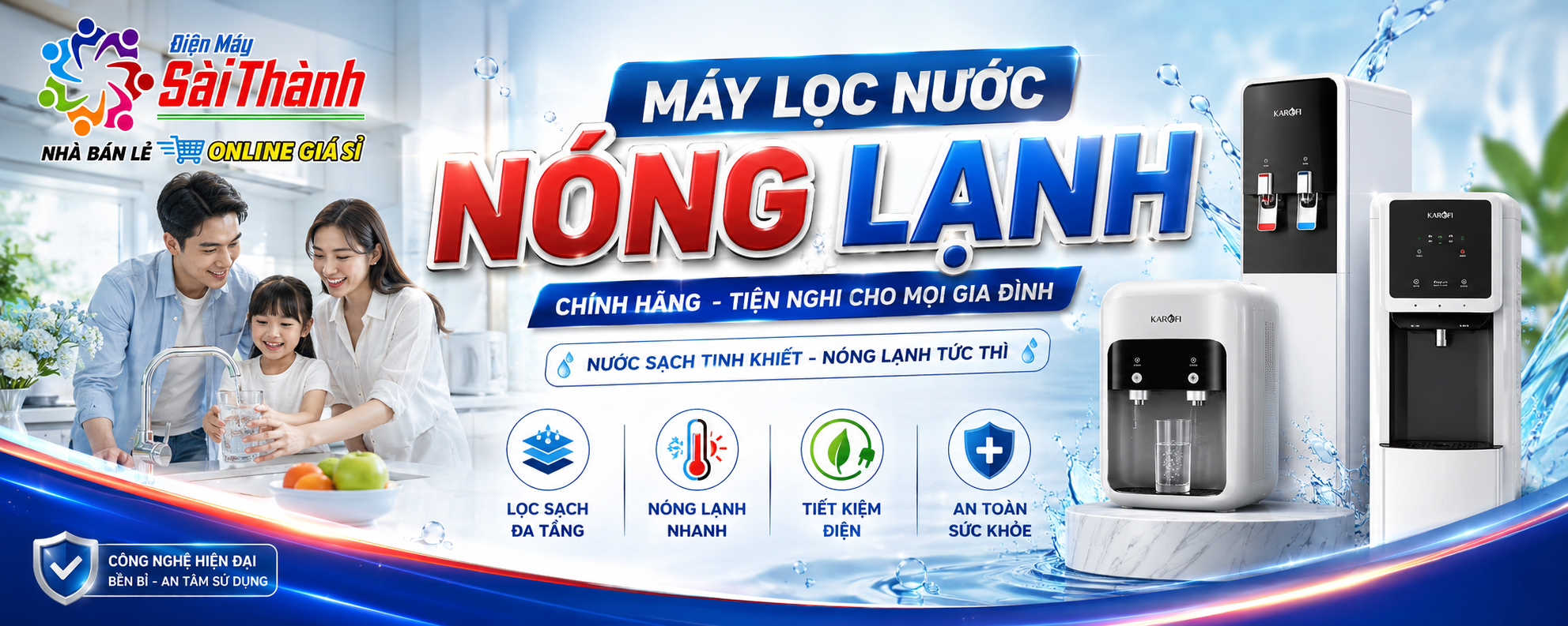 Banner Máy lọc nước nóng lạnh