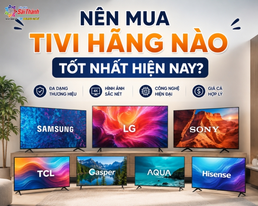 Nên Mua Tivi Hãng Nào Tốt Nhất Hiện Nay?