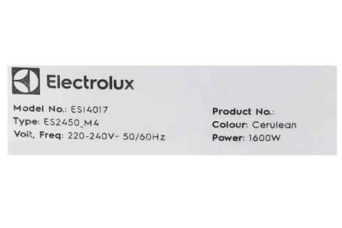 Bàn ủi hơi nước Electrolux ESI4017 1600W