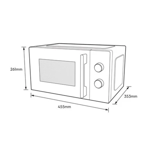 Lò Vi Sóng Electrolux EMM20K22B 20 Lít