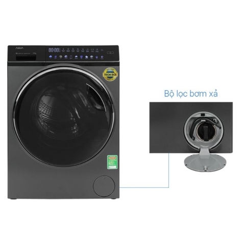 Máy giặt Aqua Inverter 10.0Kg AQD-DW1000J.BK