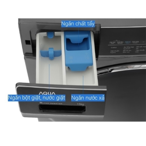 Máy Giặt Aqua Inverter 15.0Kg AQD-A1500H.PS