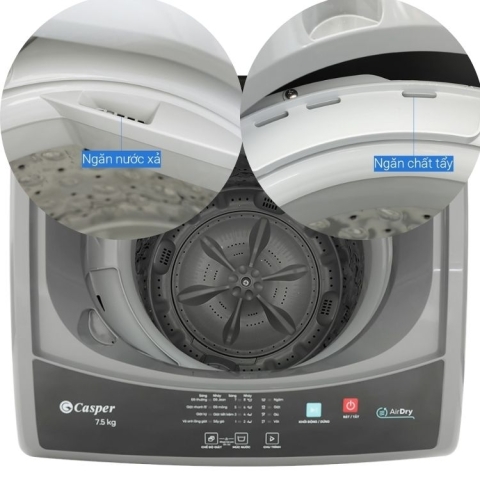 Máy giặt Casper 7.5Kg WT-75NG1