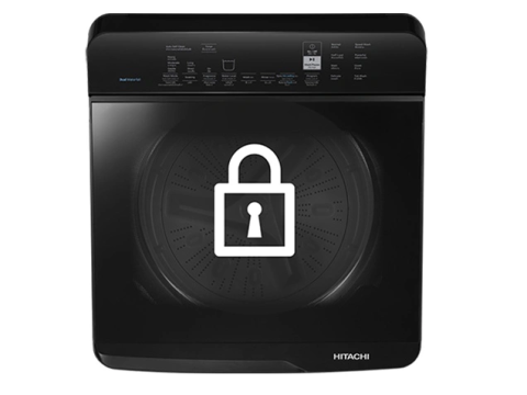 Máy giặt cửa trên Hitachi Inverter 13.5kg LTL H3MVW0T GG