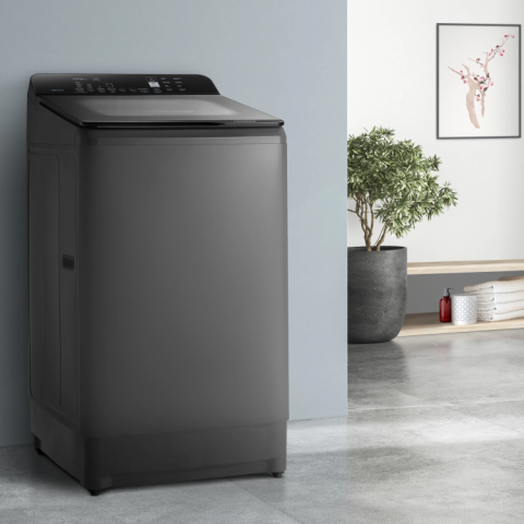 Máy giặt cửa trên Hitachi Inverter 13.5kg LTL H3MVW0T GG