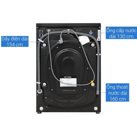 Máy giặt Hisense Inverter 10.5kg WF105M3