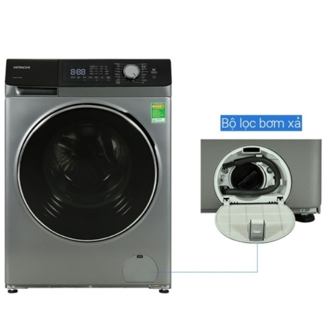 Máy giặt Hitachi Inverter 10.5kg BD-1054HVOS