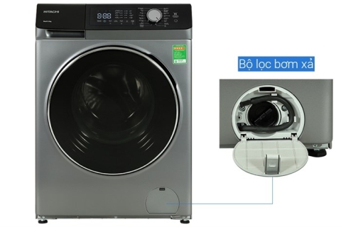 Máy giặt Hitachi Inverter 9.5 kg BD-954HVOS