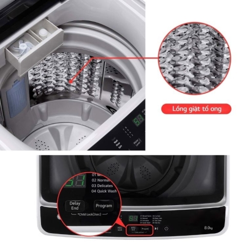 Máy giặt LG 9.0kg T2109NT1G