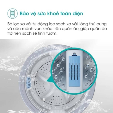 Máy giặt lồng đứng Hisense 9.0kg WT90F30