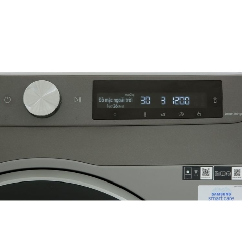 Máy Giặt Samsung AI inverter 9.0Kg WW90T634DLN/SV