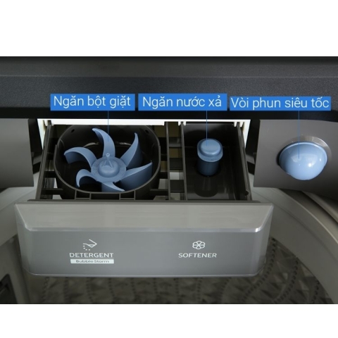 Máy Giặt Samsung Inverter 10.5Kg WA10CG5745BDSV