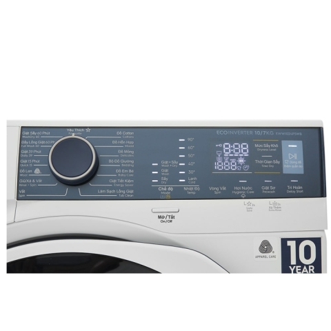 Máy giặt sấy Electrolux Inverter 9.0Kg – sấy 6.0Kg EWW9024P5WB