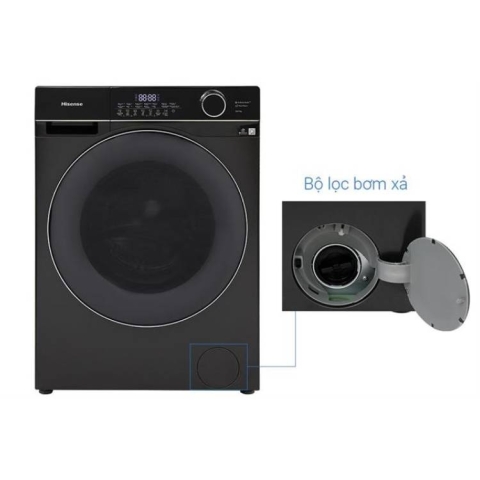 Máy giặt sấy Hisense Inverter 10.5 sấy 7 kg WD105M3