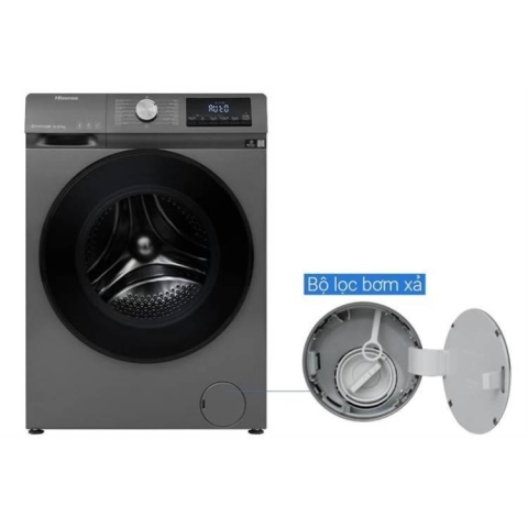 Máy giặt sấy Hisense Inverter giặt 10.5 kg – sấy 7 kg WDQA1043BT