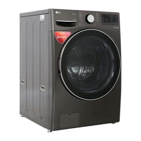 Máy giặt sấy LG Inverter 15.0Kg – sấy 8.0Kg F2515RTGB