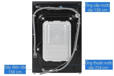 Máy giặt sấy LG Inverter giặt 15 kg - sấy 8 kg F2515RNTG