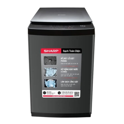 Máy Giặt Sharp 9.0Kg ES-Y90HV-S