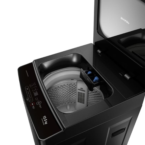 Máy giặt Sharp cửa trên 12.5kg ES-TM125CN-BK