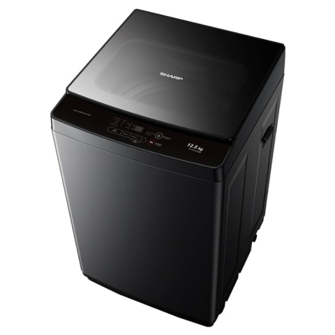 Máy giặt Sharp cửa trên 12.5kg ES-TM125CN-BK