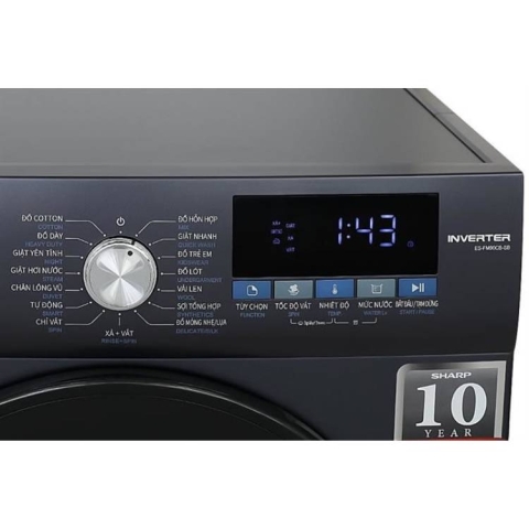 Máy giặt Sharp Inverter 9.0Kg ES-FM90CB-SB
