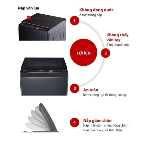 Máy Giặt Toshiba 10.0Kg AW-M1100JV(MK)