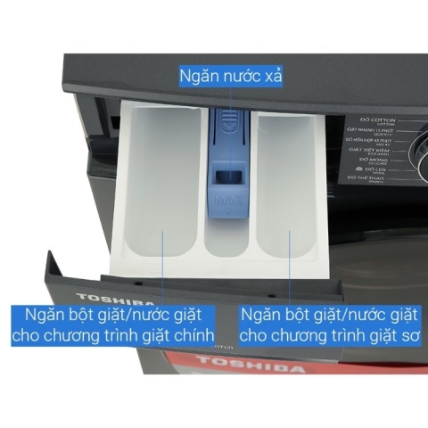 Máy giặt Toshiba Inverter 10.5Kg TW-T21BU115UWV(MG)