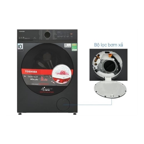 Máy Giặt Toshiba TW-T21BU130UWV(MG) Inverter 12 kg