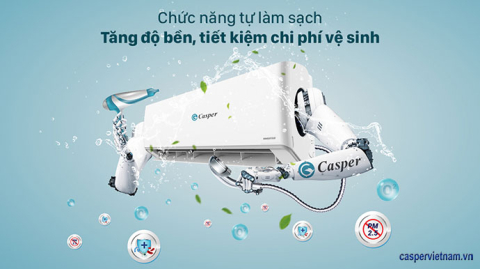 Máy Lạnh Casper Inverter 1.5hp TC-12IS36