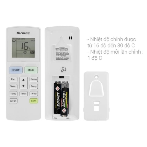 Máy lạnh Gree Inverter 1.0hp CHARM9CI