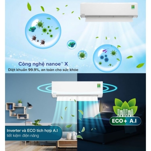 Máy lạnh Inverter Panasonic 2.0hp CU/CS-RU18AKH-8
