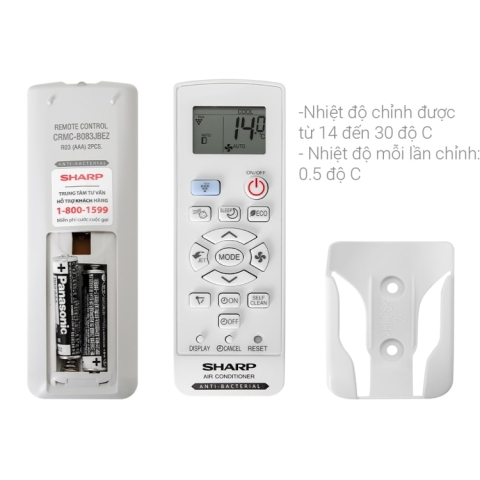 Máy lạnh Inverter Sharp 1.0hp AH-XP10YHW