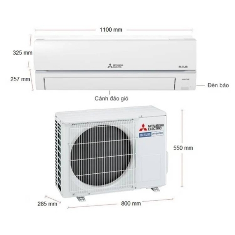 Máy lạnh Mitsubishi Electric Inverter 2.0hp MSY-GR50VF