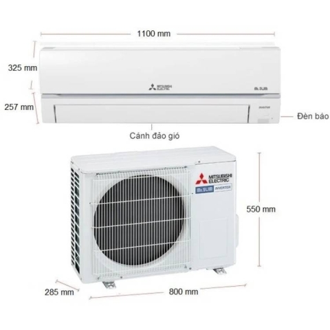 Máy lạnh Mitsubishi Electric Inverter 2.5 HP MSY-GR60VF
