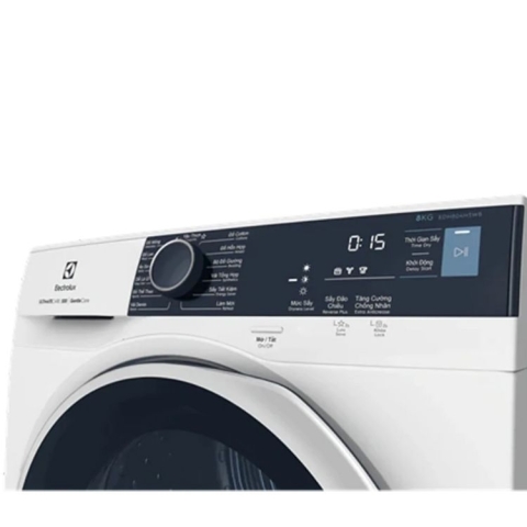 Máy sấy bơm nhiệt Electrolux 8.0Kg EDH804H5WB