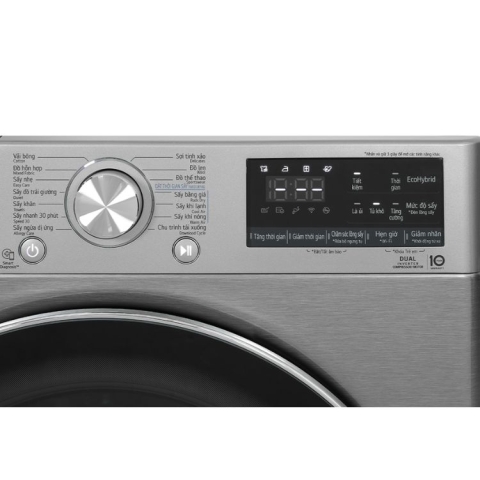 Máy sấy bơm nhiệt LG Inverter 10.5Kg DVHP50P