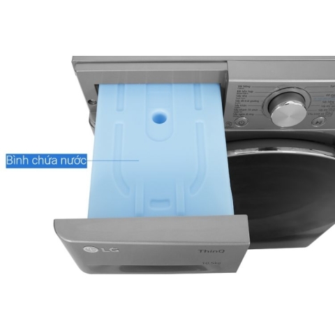 Máy sấy bơm nhiệt LG Inverter 10.5Kg DVHP50P