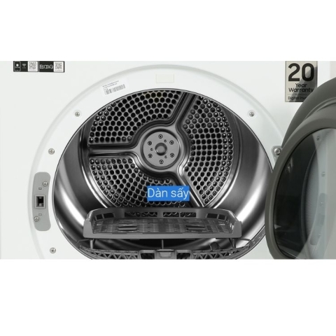 Máy sấy bơm nhiệt Samsung Bespoke AI 9.0Kg DV90BB9440GHSV