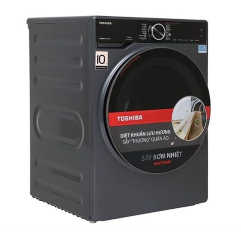 Máy sấy bơm nhiệt Toshiba 10 kg TD-T25BS110HWV(MG)