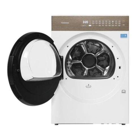 Máy sấy bơm nhiệt Toshiba 8 kg TD-T37BS90HWV(WT)