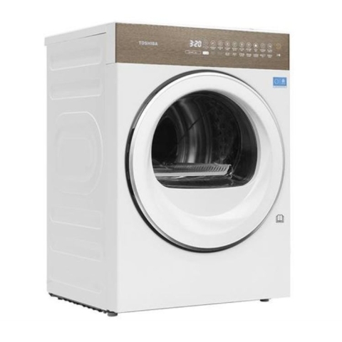 Máy sấy bơm nhiệt Toshiba 8 kg TD-T37BS90HWV(WT)