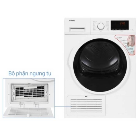Máy sấy ngưng tụ Galanz 8.0Kg DC-80S5C
