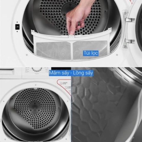 Máy sấy ngưng tụ Galanz 8.0kg DV-80S5C